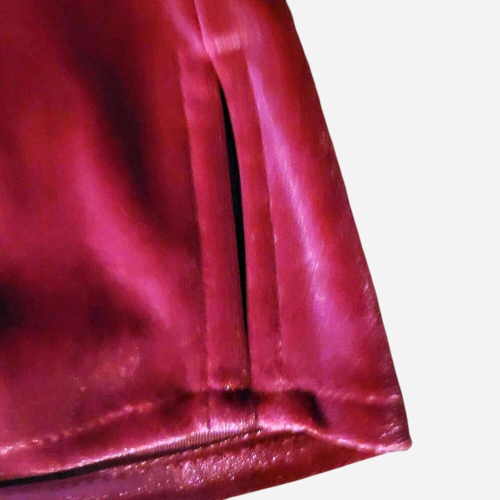 Nine West laced burgandy vneck  tank top - Picture 7 of 7